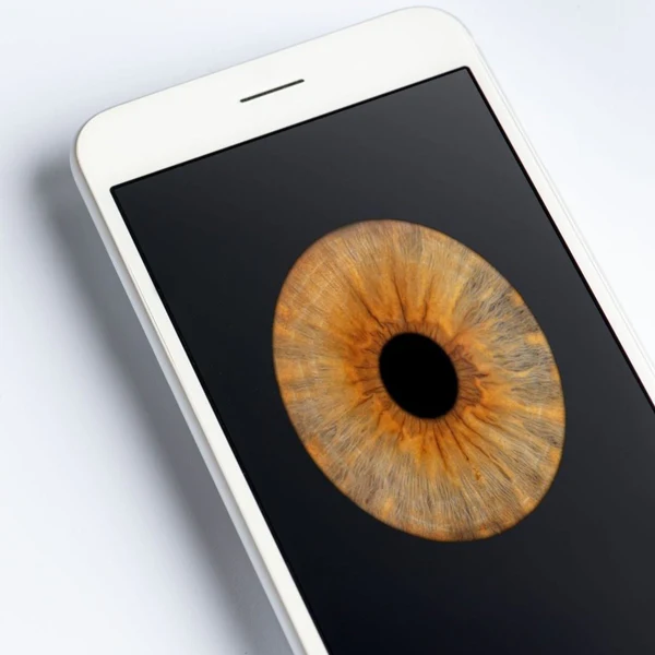 High resolution iris image